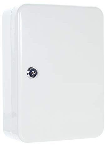 Cassette à clés Rottner TS 48 avec serrure à cylindre, gris clair