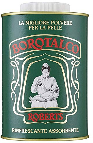 Borotalco Talkumpulver - 500g, Beruhigend, Juckreizlinderung, 500 Gramm