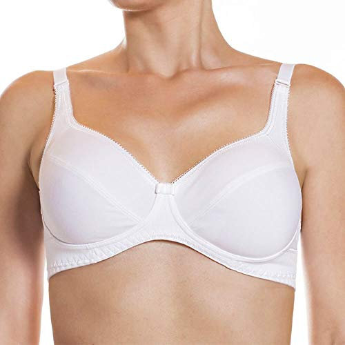 Lepel Reggiseno Belseno in Cotone Senza Ferretto Art. 650 (C, Bianco, 7)