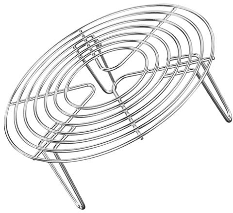 Cabilock Piroscafo in Acciaio Inossidabile 304 Supporto per Pentole a Pressione Griglia da Forno Pentola Fumante Griglia Vapore Pentola a Pressione Griglia per Cottura a Vapore Barbecue