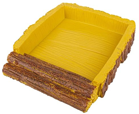 Reptiles-Planet Matare Handfat Skog Maträtt, 14 cm x 11.5 cm x 2.5 cm Storlek