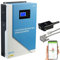 revolt Wechselrichter Hybrid: Off-Grid-Solar-Inverter + WLAN-Modul, 5.500 W, 100 A, MPPT-Laderegler (MPPT Hybrid Wechselrichter, Inverter für Solaranlage, Insel)