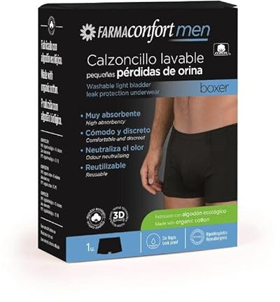 0001124 Inkontinenz-Boxershorts, leicht, Größe L