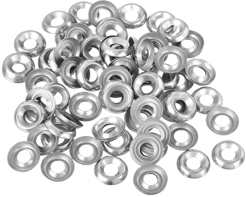 QUARKZMAN #10 Rondelle à Cuvette en Acier Inoxydable 304, 300 Pièces de Rondelles de Finition Fraisée pour Vis Boulon