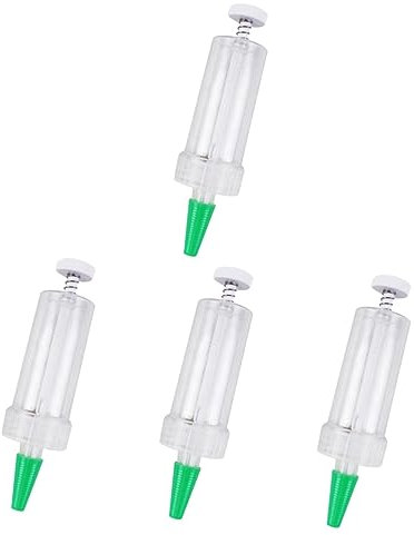 PHENOFICE 4pcs Garden Seeder Tool Hand Tools for Gardening Mini Spreader Seeder Dispenser for Grass Spreading