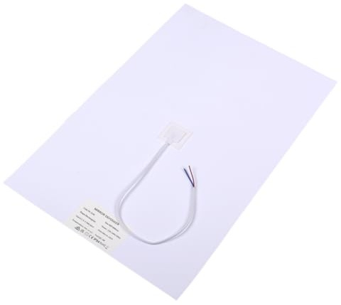 AFTERTECH Lámina de 40 x 60 cm antiempañamiento para espejo de baño, película calefactora para eliminar condensación, 220 V, 230 V, D3F4