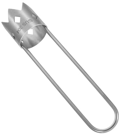 CLISPEED Évideur de Fruits et Légumes en Acier Inoxydable 304, Outil Multifonction pour Retirer Noyaux et Trognons, Accessoire la Cuisine Compact, Adapté Poires Pêches et Tomates,