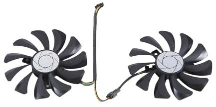 Xnuiasqe 1 Par Ventilador De La Tarjeta Gráfica Ha9010H12F-Z Reemplazo del Ventilador del Enfriador De para GTX 1060 OC 6G GTX 960 P106-100 P106 Gtx1060 Gtx960