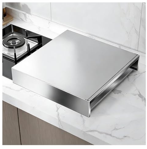 QSTGX Copertura Per Fornello a Gas 5 Fuochi Copri Fornelli Cucina a Gas Protezione Fornelli Ripiani Rinforzati Cucina Per Piani Di Lavoro, Lavelli, Camper(50x80x7 cm)
