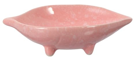 Abaodam Ceramic Hamster Bowl Small Feeding Bowl for Pet Supplies for Guinea Pig Hamster Rabbit Hedgehog Food