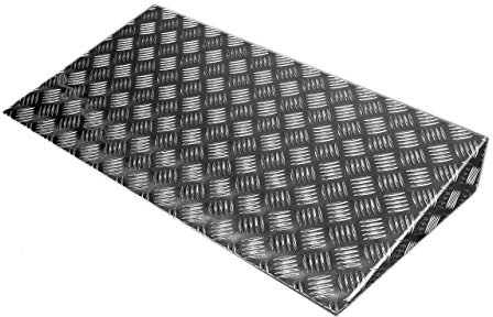 Avonstar Door Ramp British Made (5 inch high) Silver