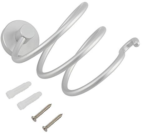 Garosa Sèche-Cheveux Titulaire Alliage D'aluminium Monté Sèche-Cheveux Remise Organisateur de Rack pour Salle De Bains Chambre De Luxe Hôtels Spas Antirouille