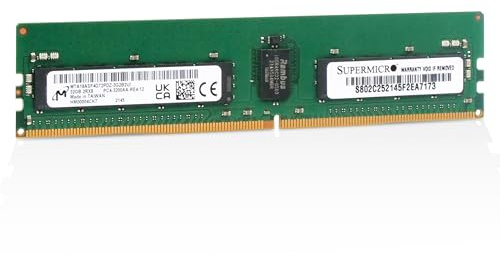 Micron MTA18ASF4G72PDZ-3G2R Module de mémoire 32 Go 1 x 32 Go DDR4 3200 MHz ECC