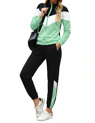 Marvmys Streatwear Trainingsanzüge Damen Sportanzüge Jogginganzug