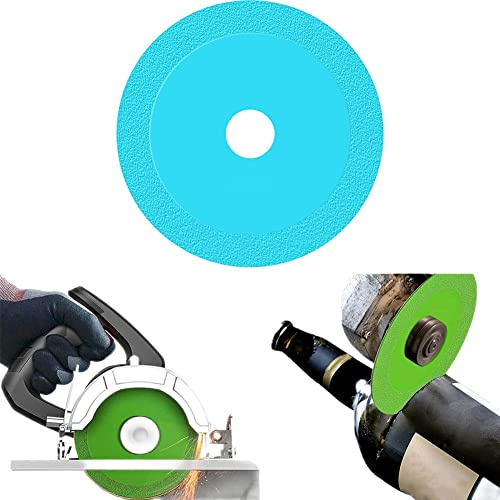 Jowsst Disco de corte de cristal, rueda de hoja de de vitrocerámica para amoladora angular, 4-ultradunnnes rueda de de diamante B