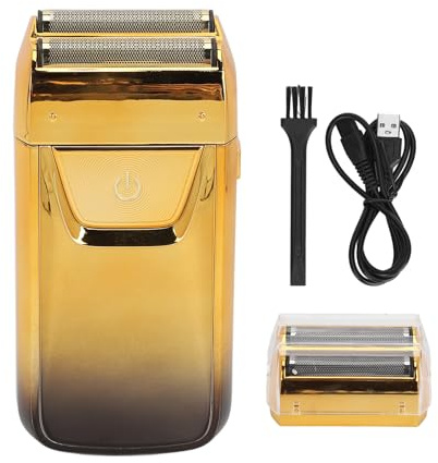 Tagliacapelli Cordless con Display LCD, Ricaricabile Tramite USB e Basso Rumore, Tagliacapelli in Acciaio Inossidabile per Taglio Preciso, Batteria a Lunga Durata, Utilizzo