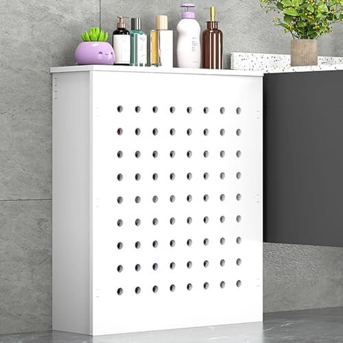 Radiator Cover,Small Radiator Covers, Radiator Cover, Radiator Shelf, Bathroom Floor Cabinet, Living Room Heating Decorative Cabinet, for Living Room Home Bedroom(90x80x15cm/35.4x31.5x5.9in)