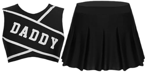 Cheerleader-Dessous für Damen, Cheerleading-Outfit – modische Cheerleader-Kleidung – Sexy Cheerleading-Outfit | Bequeme Uniformen, Cheerleader-Outfit für Damen für Party