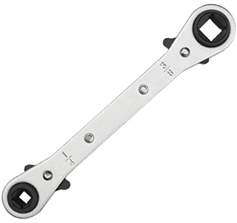 Chiavita a cricchetto di refrigerazione a doppia testa quadrata 4 in 1 canottaggio forte cricco