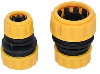 SHIOFRCN 15Pcs Garden Hose Repair 1 To 3/4 To 1/2 Reducing Irrigation Connector Garden Joints DN15 DN20 DN25 Hose 2 Way Adapter(3/4 to 1)