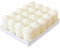Horeca Candles - Bougies Piliers - Ivoire - Ø 4 x 7 cm - Lot de 20 Bougies Décoratives pour la Maison - Longue Durée 12 Heures - Cire Non Parfumées - Pour la Maison, Mariage, Fêtes et la Restauration