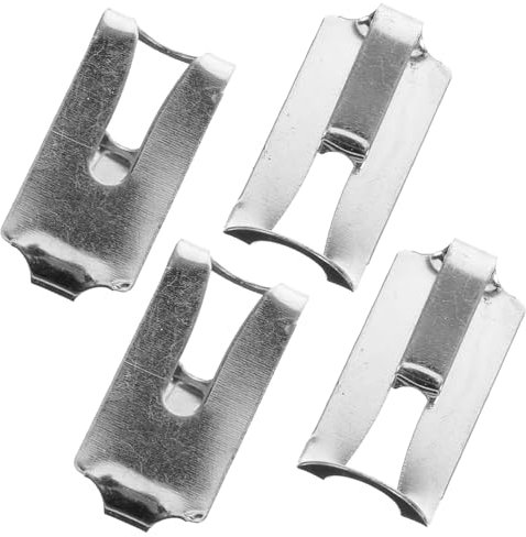 Toyvian 4pezzi Supporto Per Dischi in Vinile Clip Per Giradischi Adattatore Per Giradischi in Vinile Accessori Per Giradischi Fibbia Movimento Per Dischi in Kit Fissaggio Per Movimento in