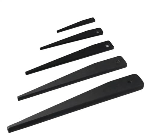 Nxyupv 5pcs Sleeves Morse Taper Drift Wide Application Lathe Drill Carbon Steel Straight Morse Taper