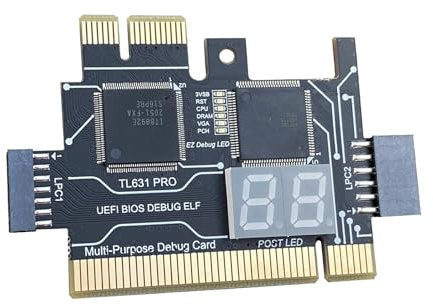 Asukohu TL631 Mainboard Debug Karten Diagnose Analysatoren Karte Mit LED Indikatoren Analysatoren Für Laptop PCIe PC Computer Professionelle Wartung