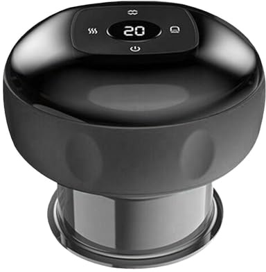 Macchina per coppettazione 5-in-1 ergonomica portatile elettrica | Dispositivo coppettazione corpo attrezzo massaggio per Collo Spalle Gambe Piedi Mano Ufficio Casa Relax Recupero