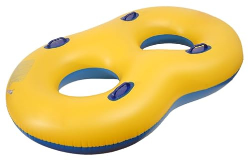 Poolstol, uppblåsbar uppblåsbar flottt, figur åtta simflottör | Bekväm uppblåsbar design, 55,12 x 35,04, för sommar bakgård sjö vid poolen flod kvinnor familj par