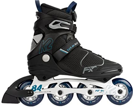 K2 Skates Herren Inline Skates F.I.T. 84 BOA, Grey - Blue, 30G0615.1.1.100