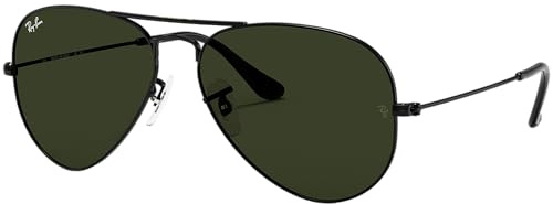 Ray-Ban Klassik Black Pilot Aviator Original Care-Kit