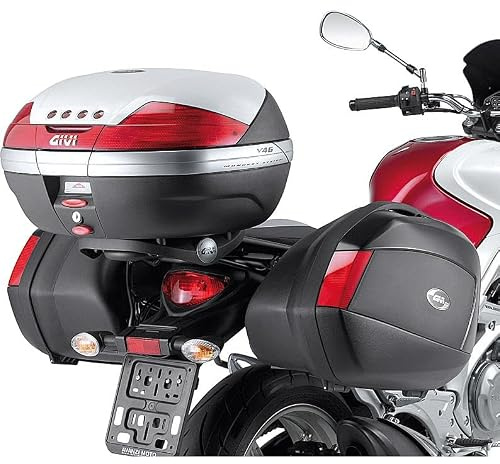 Givi SR121 Topcase Träger Monokey Koffer, Schwarz