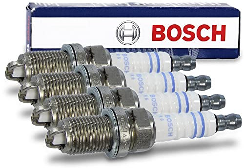 4x Original BOSCH Zündkerze FR7LDC+