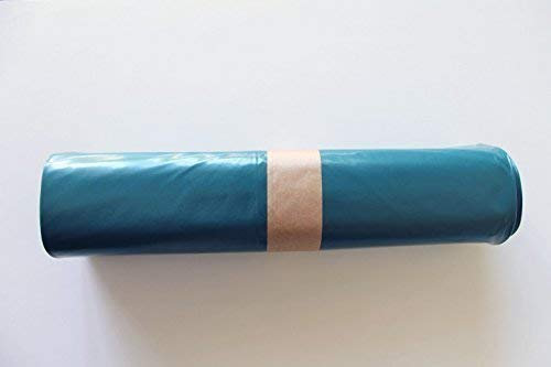 10 Rollen Müllsäcke (150 Stück) 120 L blau, 700 x 1100 mm, extra stark 80 my, Typ 100