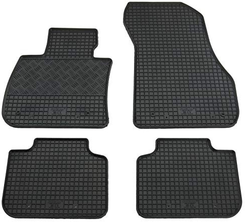 AD Tuning RI903553 Gummifußmatten Set (4-teilig) Gummi Fußmatten