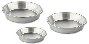 MINI TEGLIA IN ALLUMINIO PER PASTIERA CONFEZIONE DA 10 PZ  PASTIERINA  (10x2 (1907))