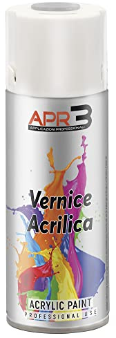 APR3 - S400TEMP2 Smalto Spray Alte Temperature, Colore Alluminio, Bomboletta Spray in Banda Stagnata 100% Riciclabile all'Infinito da 400 ml