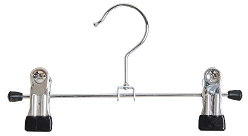 Dila GmbH Klammerbügel Hosenbügel Anti-Rutsch Metall Stabil 20 cm Breit (25)