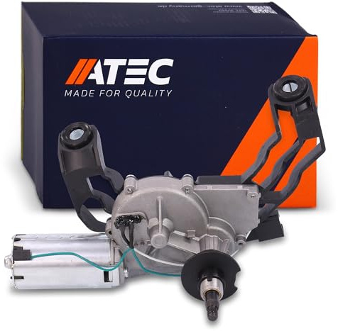 ATEC Germany Scheibenwischermotor hinten, Heckscheibenwischermotor | Kompatibel mit: SMART FORFOUR