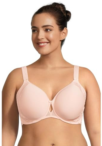 ELOMI Dam Charley sömlös ventilerande Spacer bygel T-shirt BH, rosa ballong rosa, 80DD