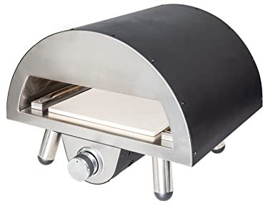 Gas Fired Pizza Oven – Outdoor Pizza Oven – Portable Gas Pizza Oven For Authentic Stone Baked Pizzas – Great Addition For Any Outdoor Kitchen