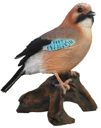 eichelhäher 16,2 x 13,8 cm Polyresin braun