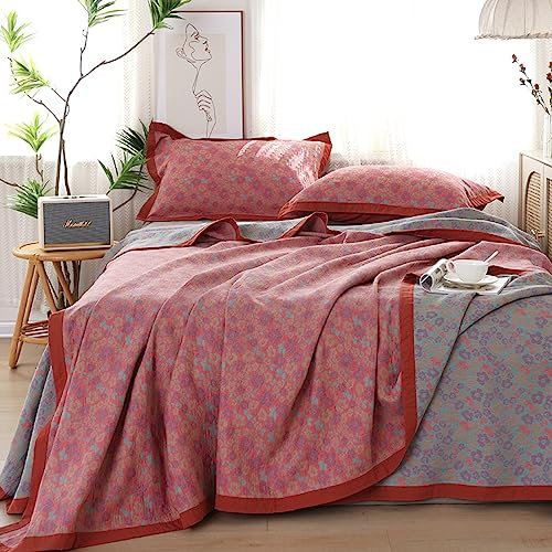 Blanket Sofa Double,Daunendecke 155x220,Leichte Mikrofaser Bettdecke Single Double King Size Bett - Sommer Bettdecke, Cool Summer Blanket