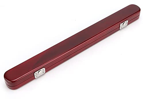 Otufan Dirigenten-Baton-Etui, Holz-Konzert-Baton-Schutzaufbewahrung Mit Schnallen, Runden Metallknöpfen, Verschließbarem Baton-Etui Für Musikdirigenten