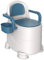 Saluaqui Portable Toilet, Multifunctional Adults Toilet Seat, Easy to Install and Clean, for The Elderly, Pregnant Women and Adults (Hard Seat Ring)