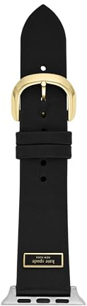 Kate Spade New York Interchangeable Leather Strap, compatible with your 38/40 mm Apple Watch - Bands for use with Apple Watch Series 1, 2, 3, 4, 5, 6, one size, Nylon, No gemstone.