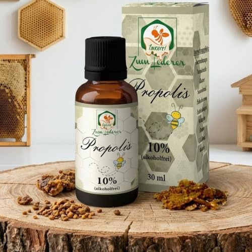 Propolis-Tropfen ohne Alkohol auch für Kinder und Tiere geeignet– 30ml - Reines Propolis-Extrakt vom Imker aus Deutschland - keine Zusatzstoffe