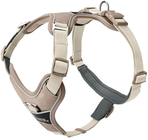 Geschirr Divo Up Farbe Taupe, Größe L-XL