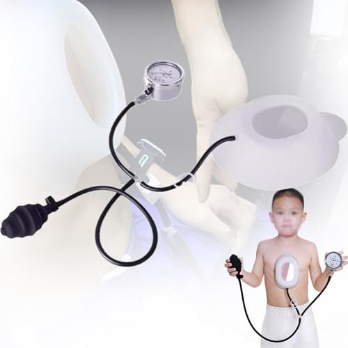 Pectus Excavatum Orthesenbandage,Pectus Excavatum Vakuumglocke - Pectus Excavatum Orthesenbandage,Bruststütze,mit Druckmesser,M